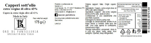 Capperi sott'olio 175 g