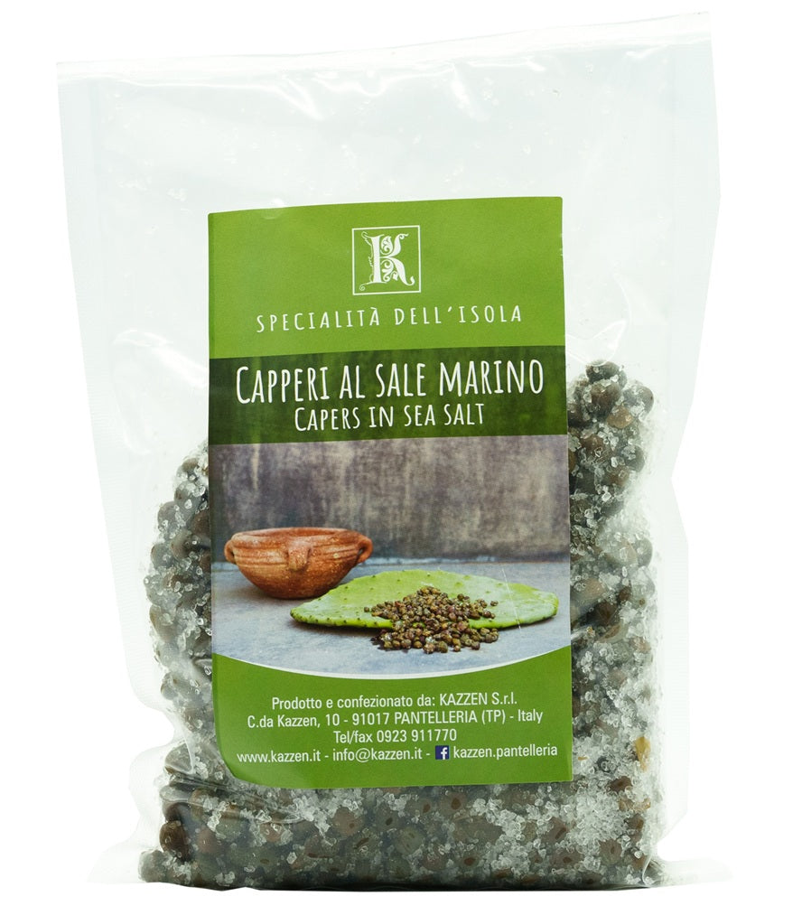 Capperi al sale marino sacchetto 250 g