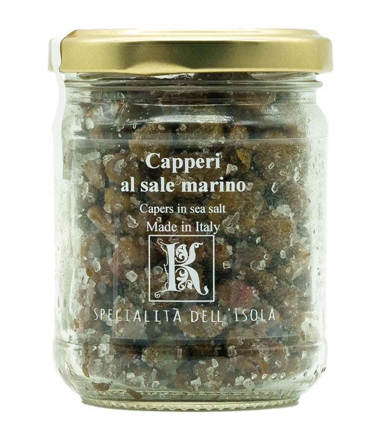 Capperi al sale marino vaso 150 g