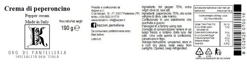 Crema al peperoncino 190 g