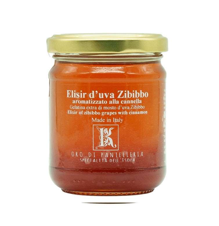 Elisir di uva zibibbo con cannella 230 g