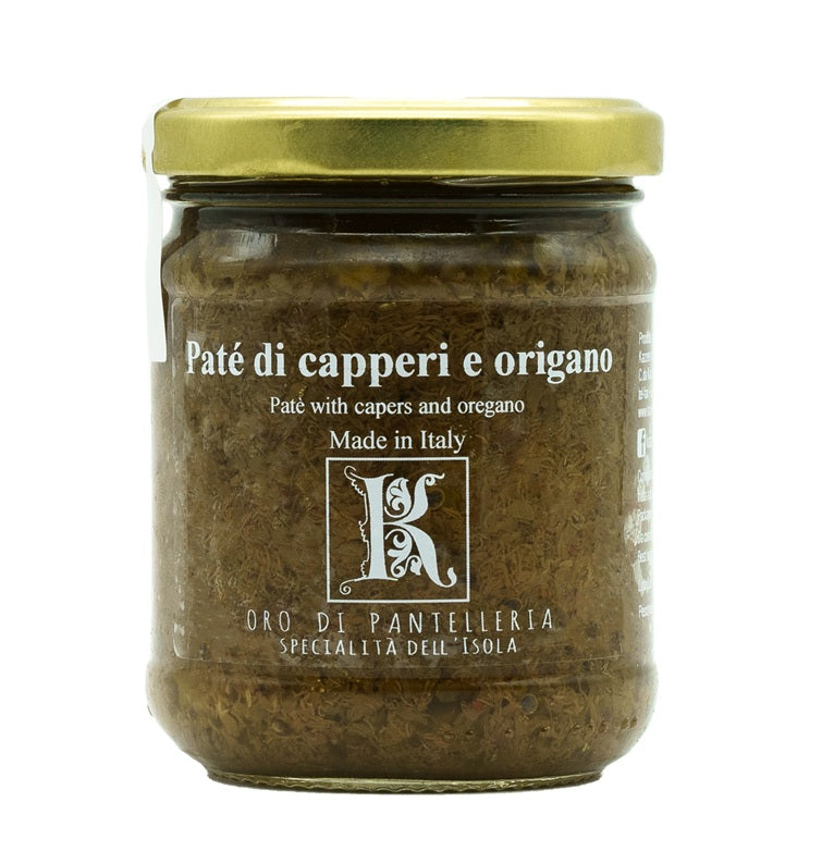 Patè di capperi e origano 195 g