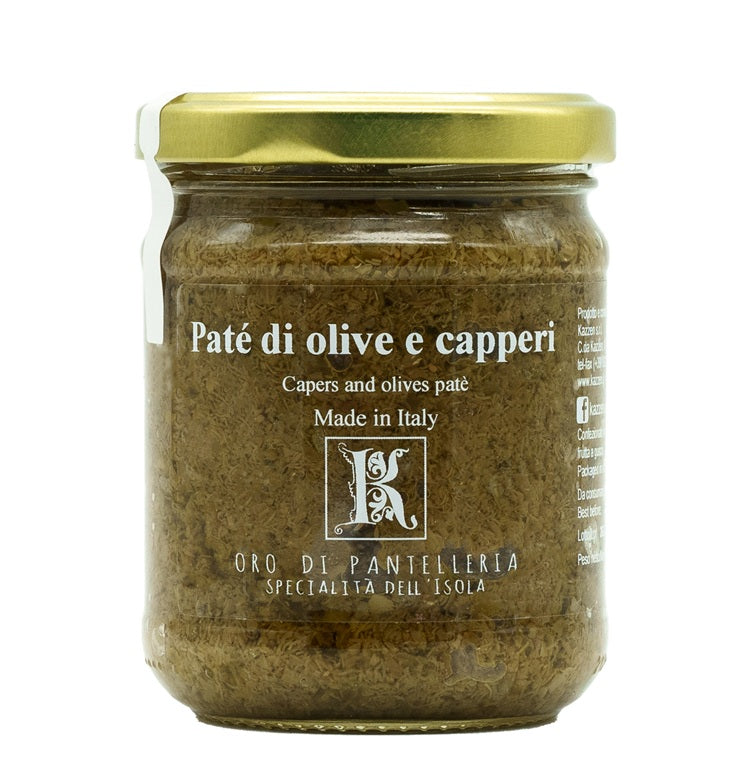 Patè di olive e capperi 195 g