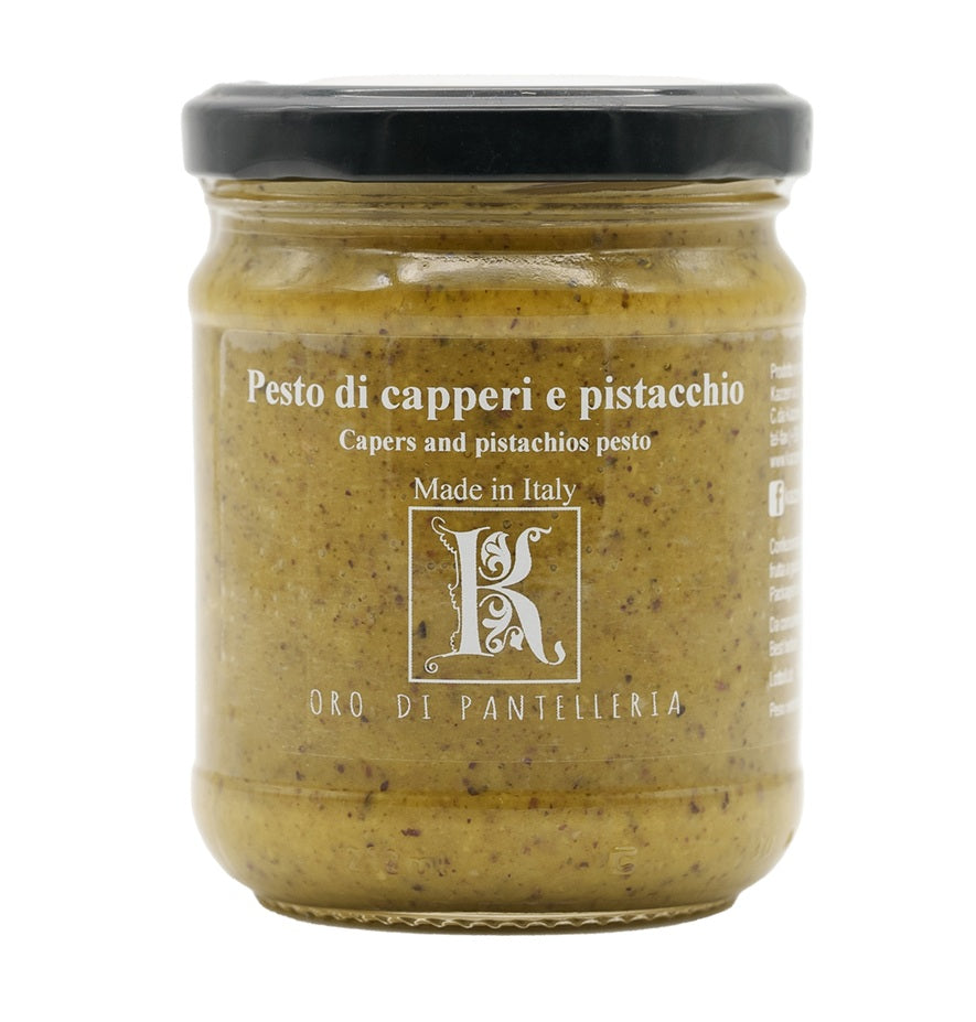 Pesto di capperi e pistacchi 195 g