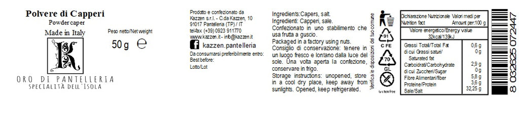 Polvere di cappero 50 g