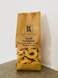 Taralli aromatizzate alla polvere di cappero 200 g